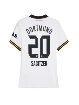 Borussia Dortmund Marcel Sabitzer #20 Zenski Rezervni Dres 2024-25 Kratak Rukavima